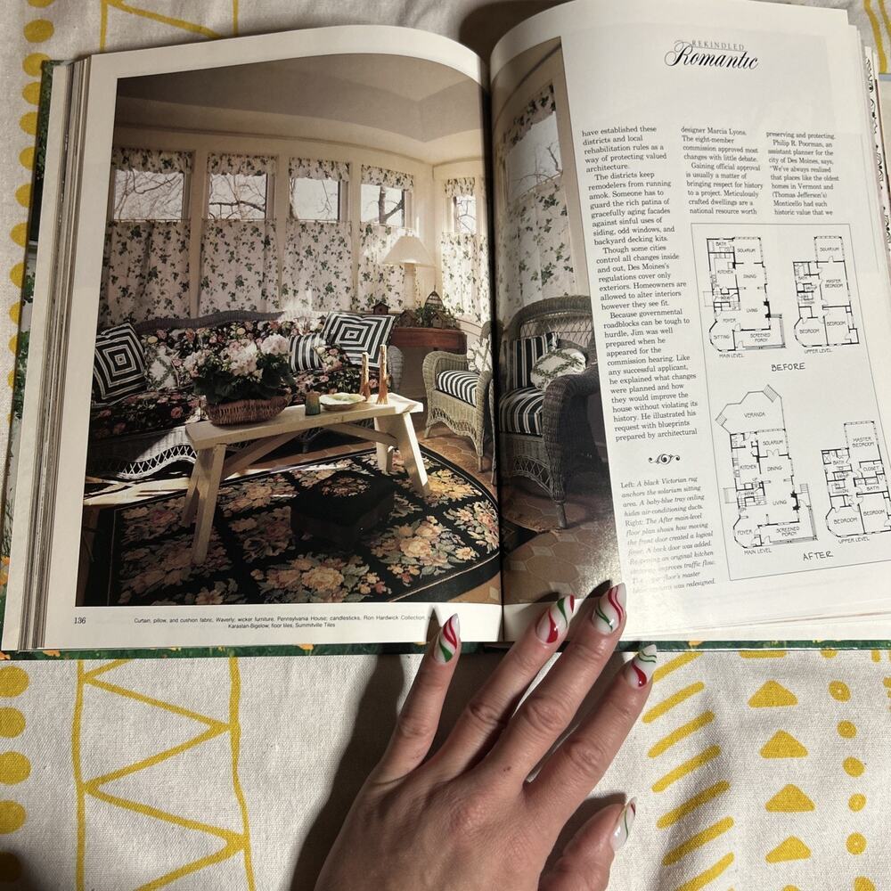 Vintage 1991 Country Home Collection Hardcover Book Decorating Ideas Beautiful - Picture 2 of 5